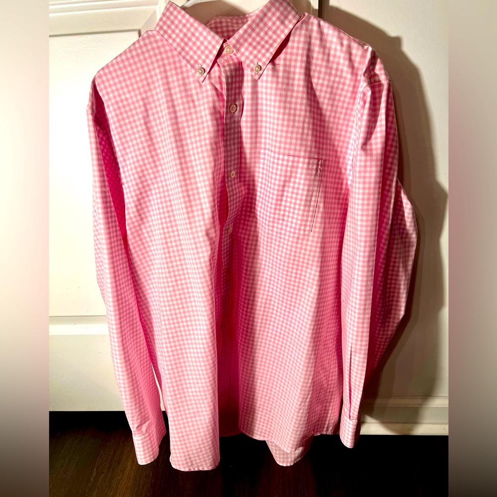L.L. Bean Mens button down dress shirt